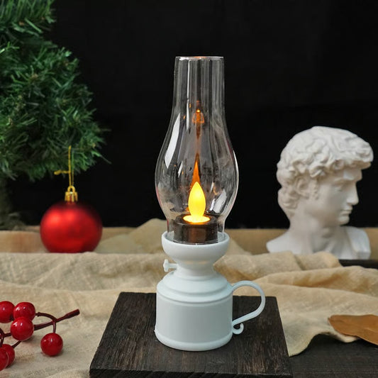 LED Vintage Kerosene Lamp Electronic Swing Candle